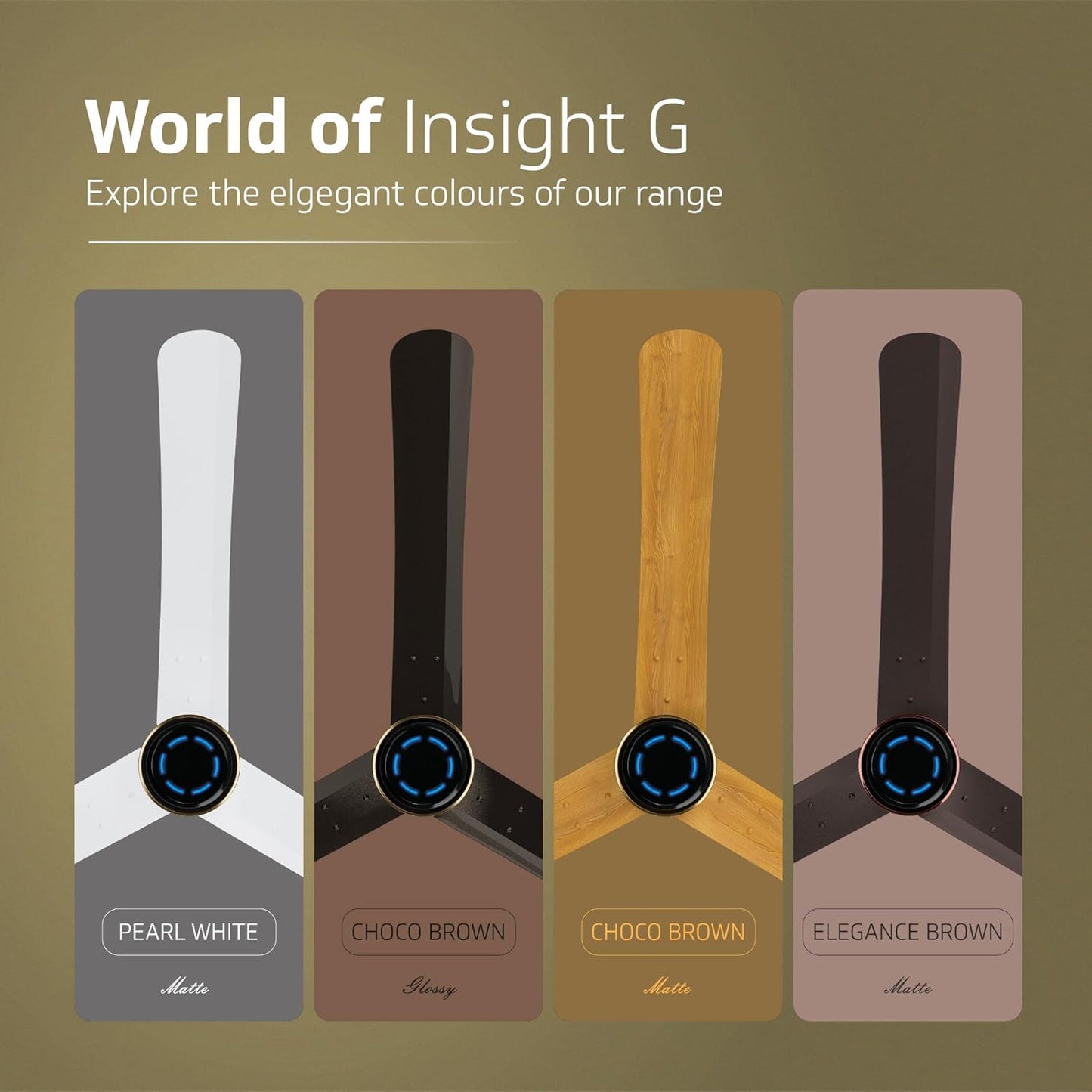 V-Guard INSIGHT-G Premium BLDC Ceiling Fan