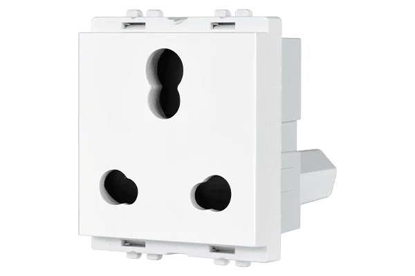 STELLA 6A/16A 3 PIN SHUTTER SOCKET