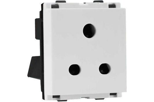 STELLA 6A 3PIN SHUTTERED SOCKET