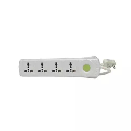 Goldmedal Extension Board 2METER GL655-4 Outlet Power Strip with International Socket Outlet