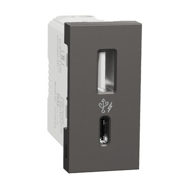 Miluz Zeta USB A+C type 2.4A 12W (1M)