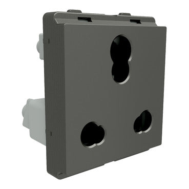 Livia 6/16A 3 Pin Socket (2MD) P2106/P2106_PG