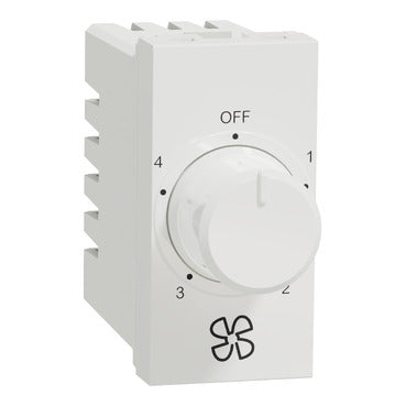 Unica 4 steps 360 deg fan regulator (1M)