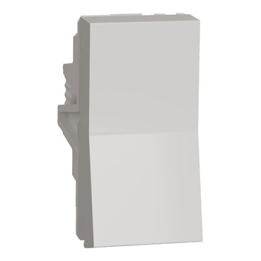 Unica white 6/10A 1 way switch