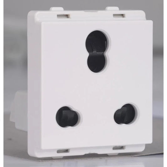 Livia 6/16A 3 Pin Socket (2MD) P2106/P2106_PG