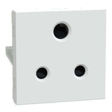 Unica 6A 3 pin Socket